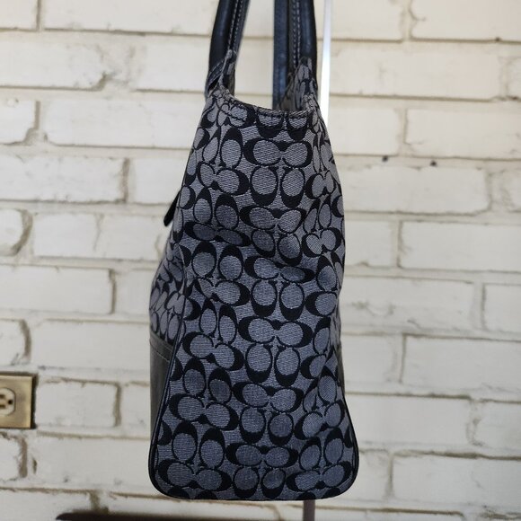 Euc Coach Legacy Signature Stripe Candance Shoulder Bag Purse - Picture 6 of 13